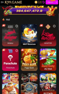 K99 Game APK app Games include